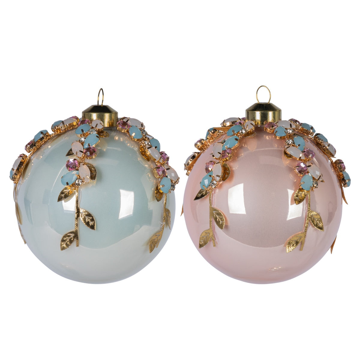 Gemstone Glass Ornament