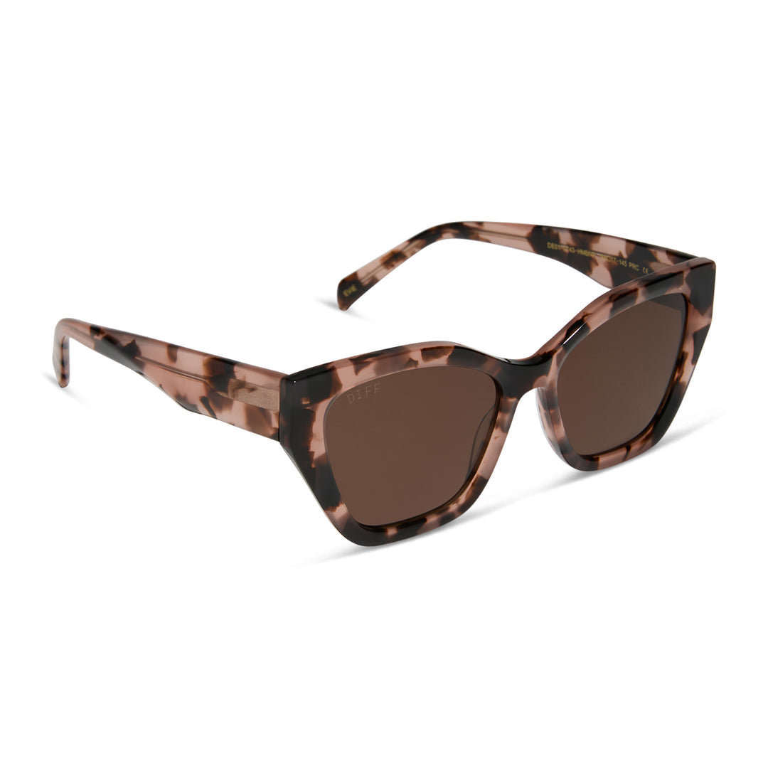 Evie Himalayan Tortoise + Brown polarized