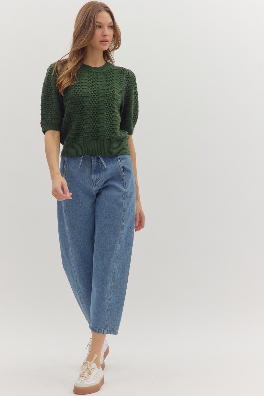 S/S Knit Pullover