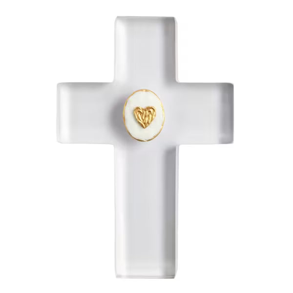 Clear Resin Cross