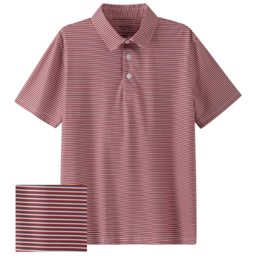 Meripex Micro Crimson/Grey Polo
