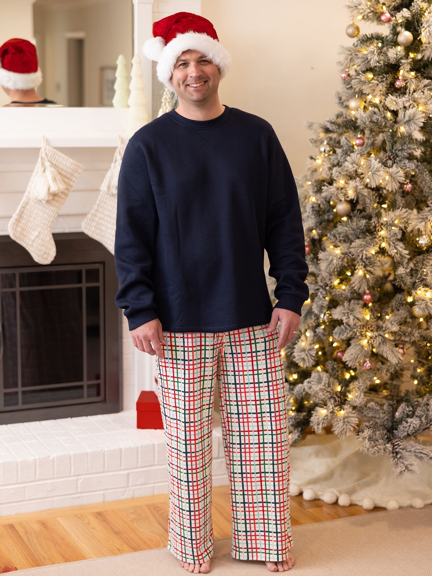 Plaid Mens PJ Pants