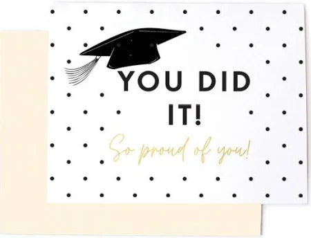 You Did It! Greeting Card
