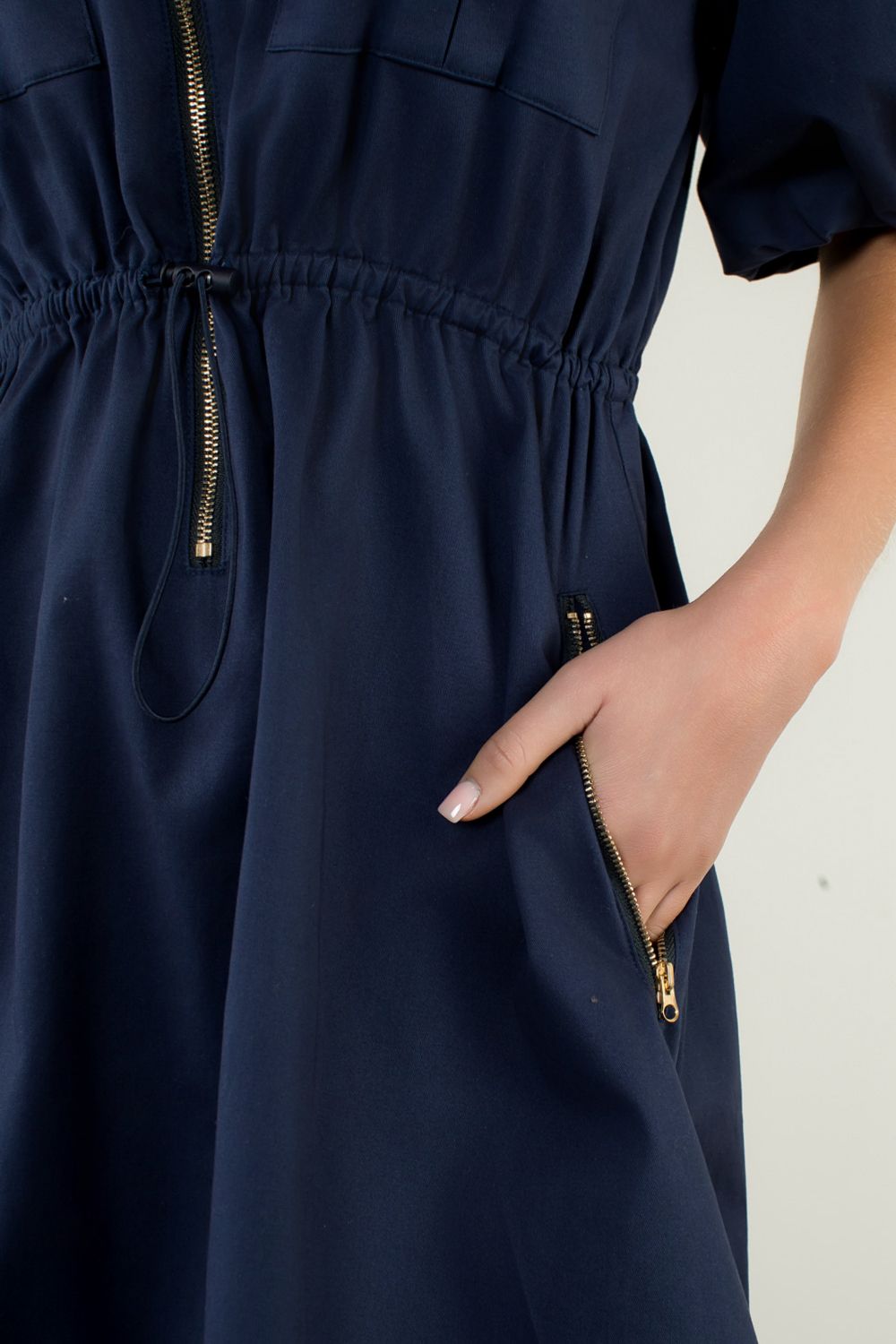 Half zip dress