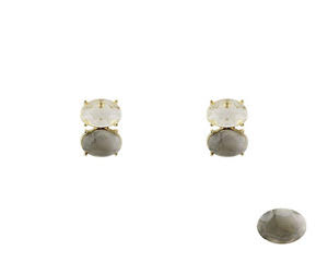 Ulla Double Stone Earrings