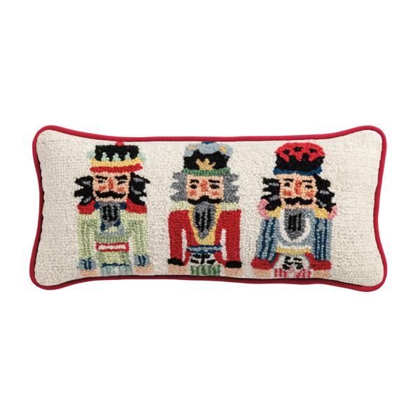 LUMBAR NUTCRACKER WOOL PILLOW