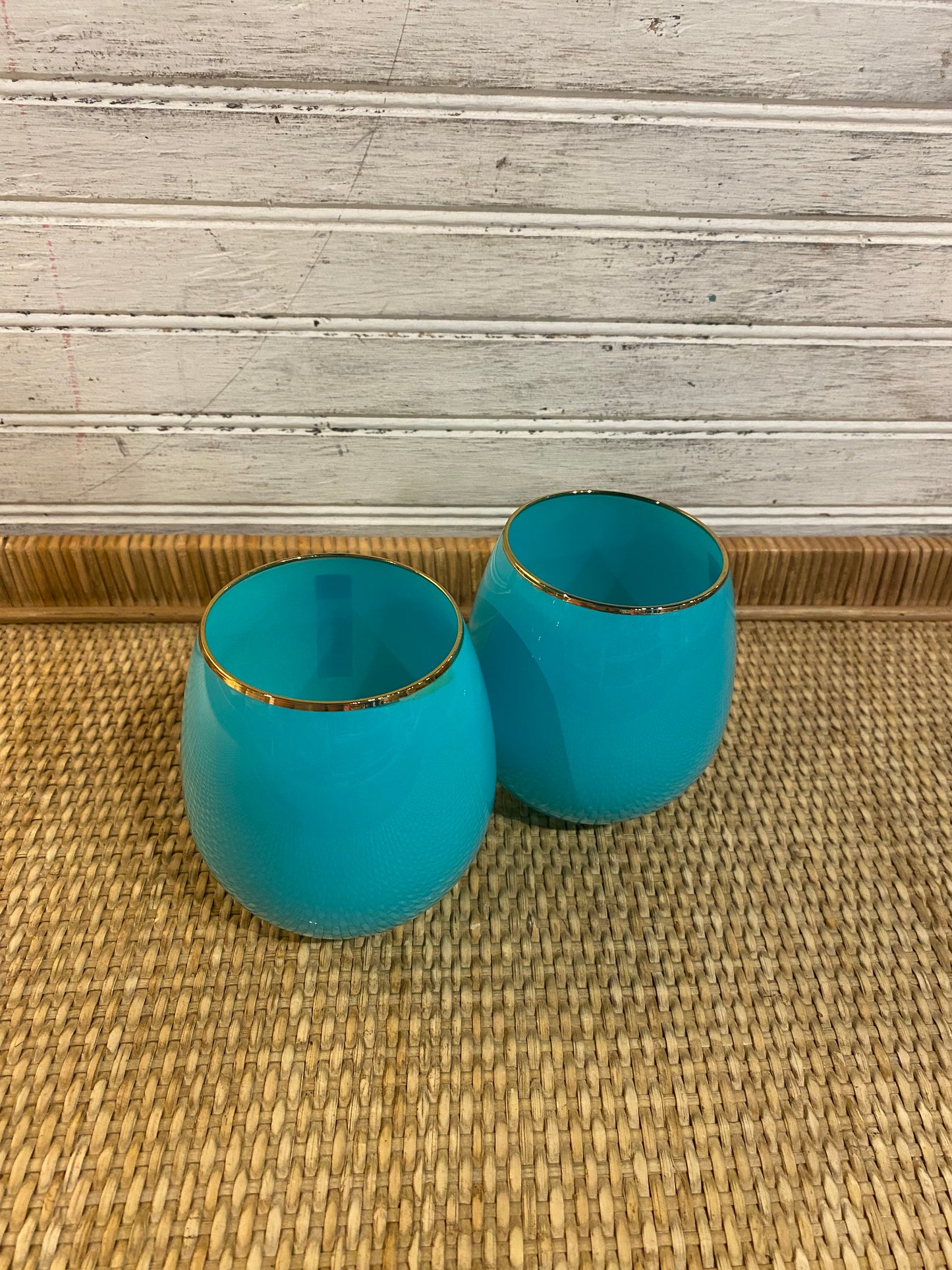 Stemless wine glass