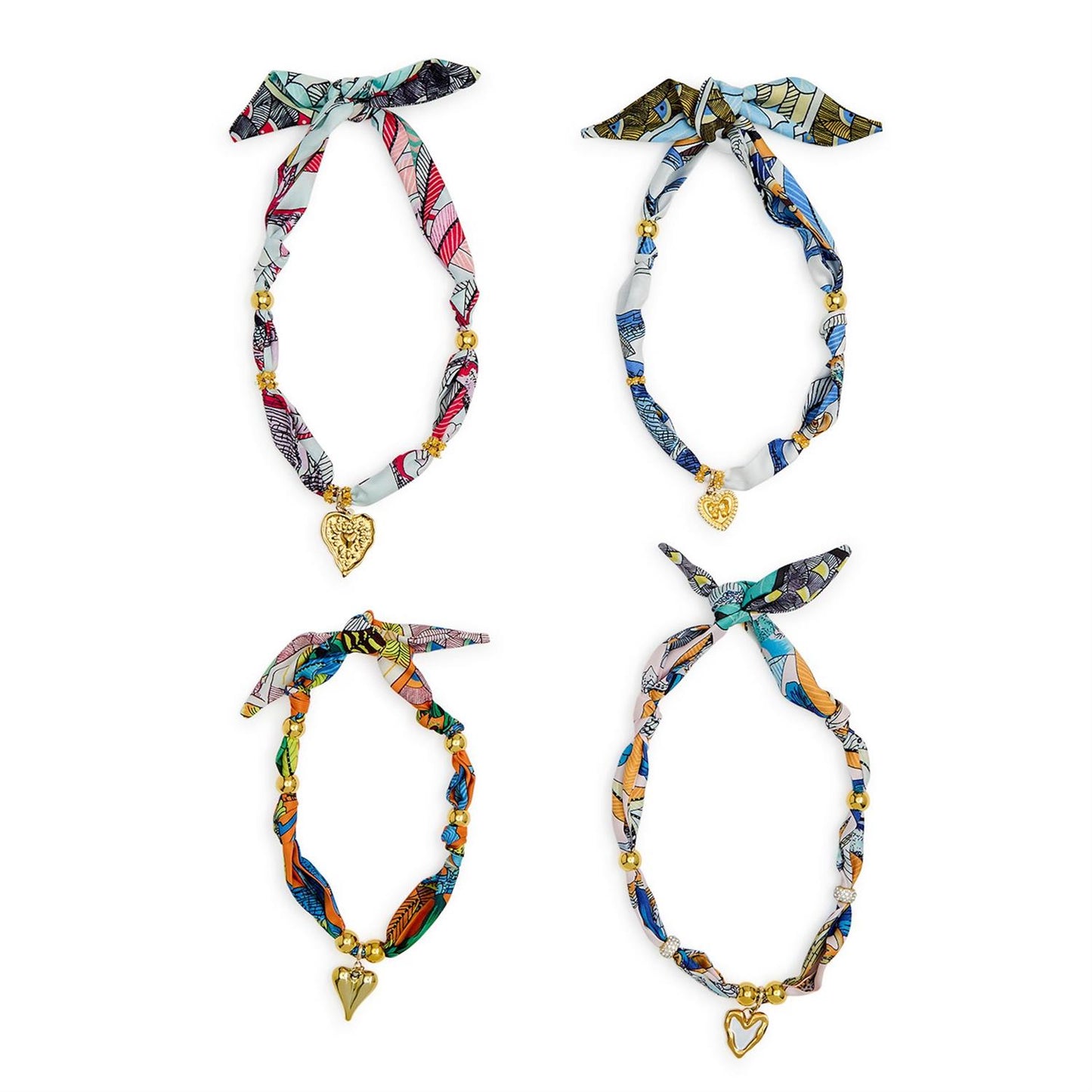 Tied To You Scarf Necklace