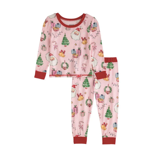 Pink Christmas PJs