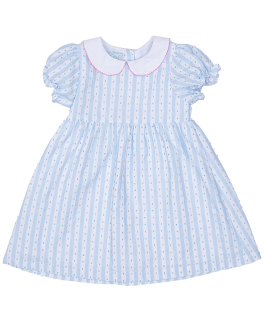 Peyton Blue Stripe Dress