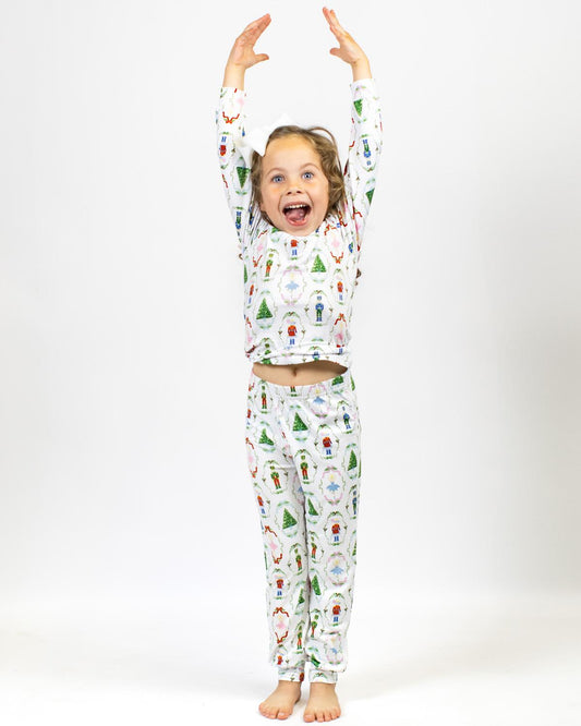 Kid's Nutcracker Waltz LS Pajamas