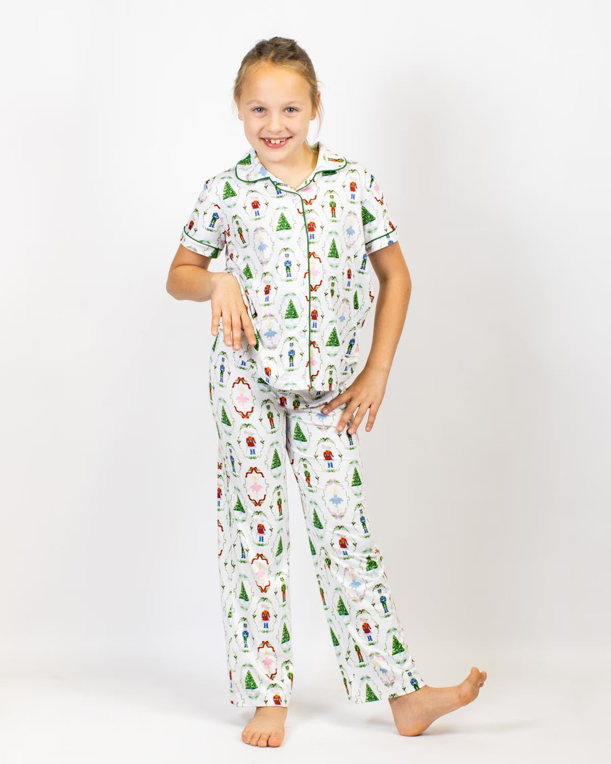 Girl's Nutcracker Waltz Pajama Set