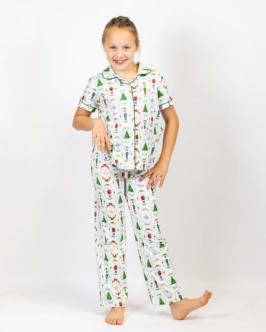 Girl's Nutcracker Waltz Pajama Set