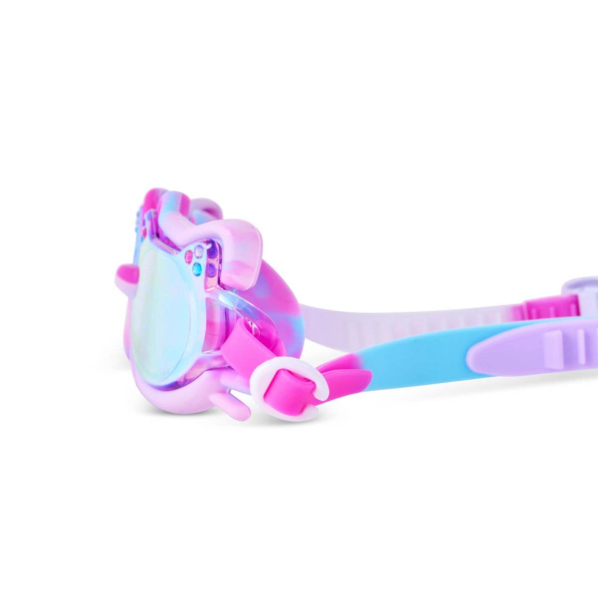 *NEW* Tie-Dye Tabby Flexible Cat Frame Kids' Swim Goggle