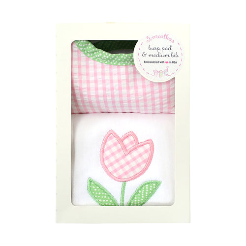 Tulip bib/burp set