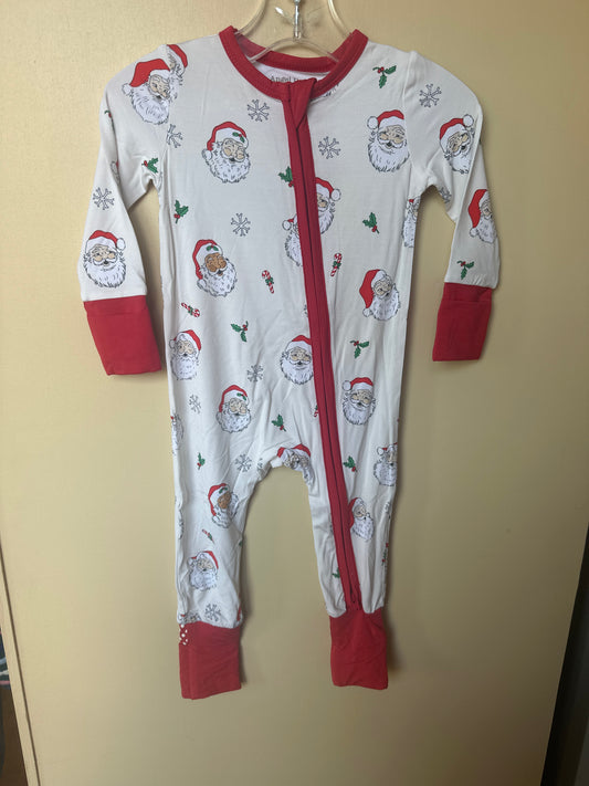 Vintage Santa's Footie