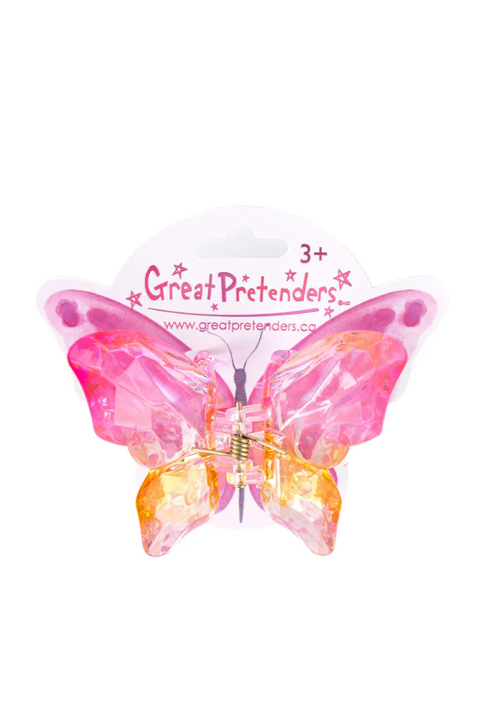 Flight of fancy butterfly clip
