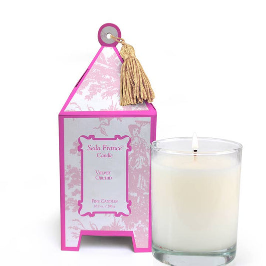 Velvet Orchid pagoda box