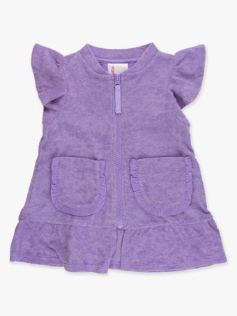 Wisteria Purple Terry Butterfly Coverup