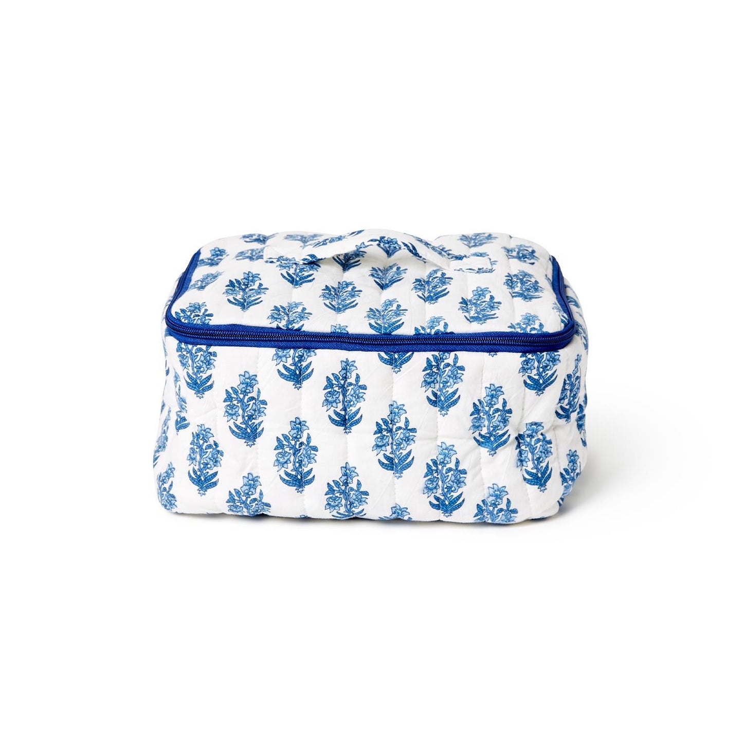 quilted cosmetic bag set