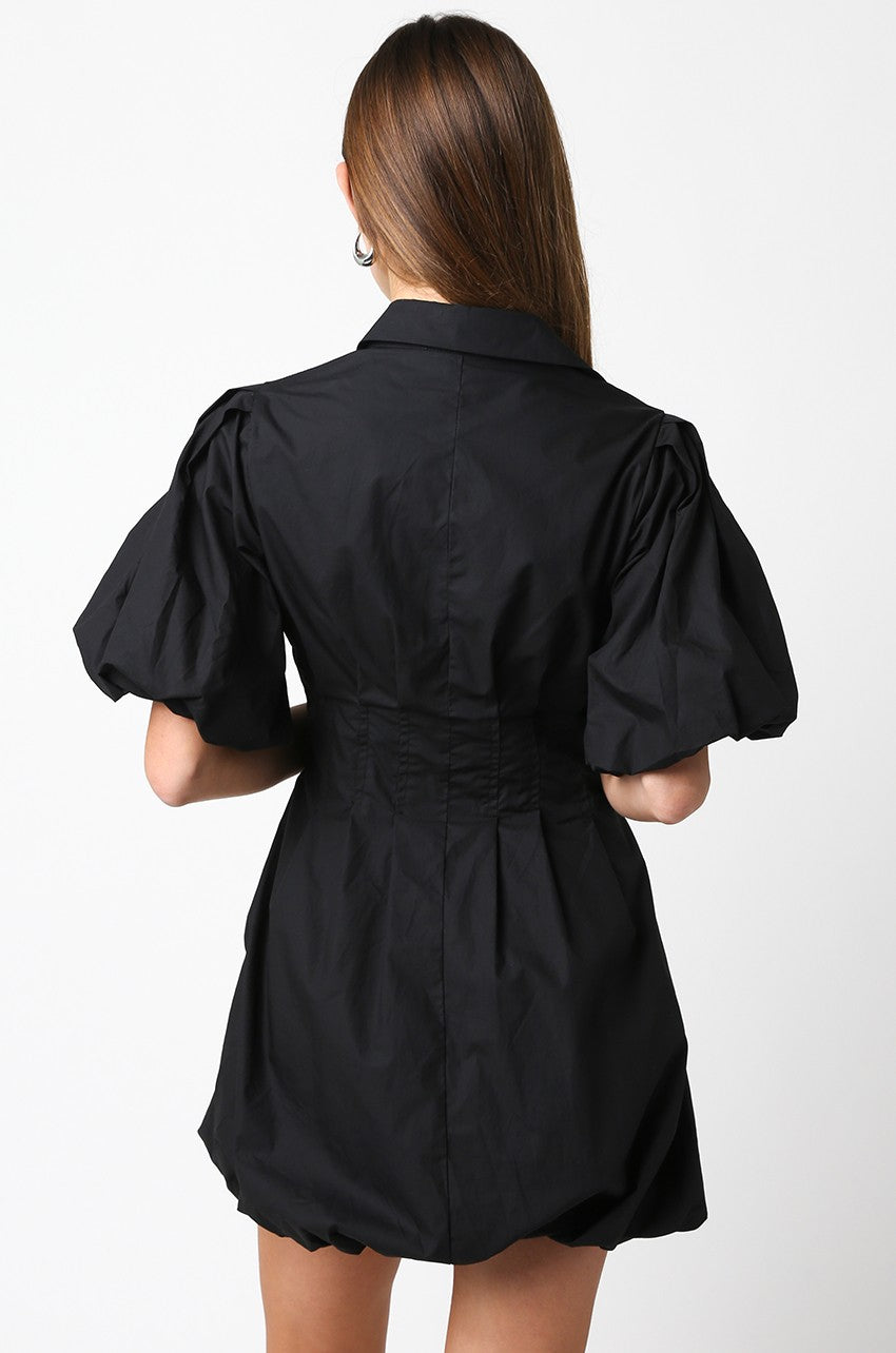 Valerie Puff Sleeve Mini Dress