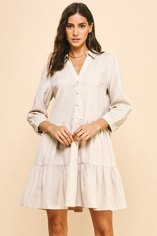 Button down dress