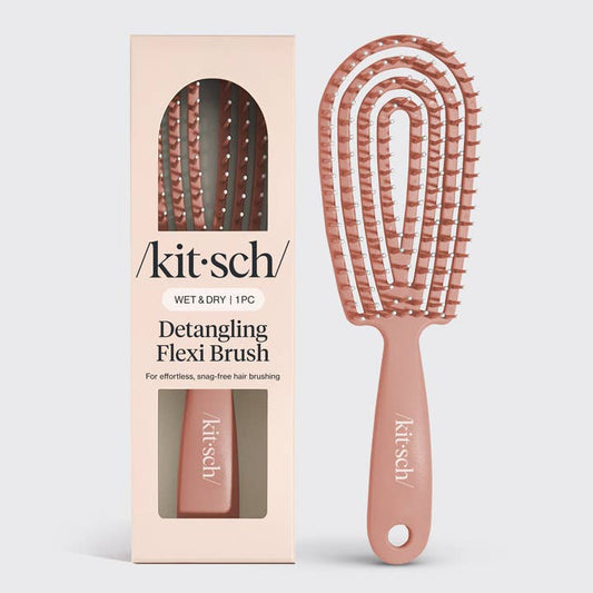 Detangling flexi brush