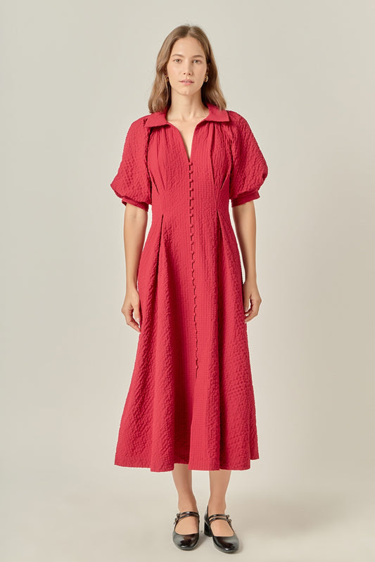 Shirt Midi Dress- EF