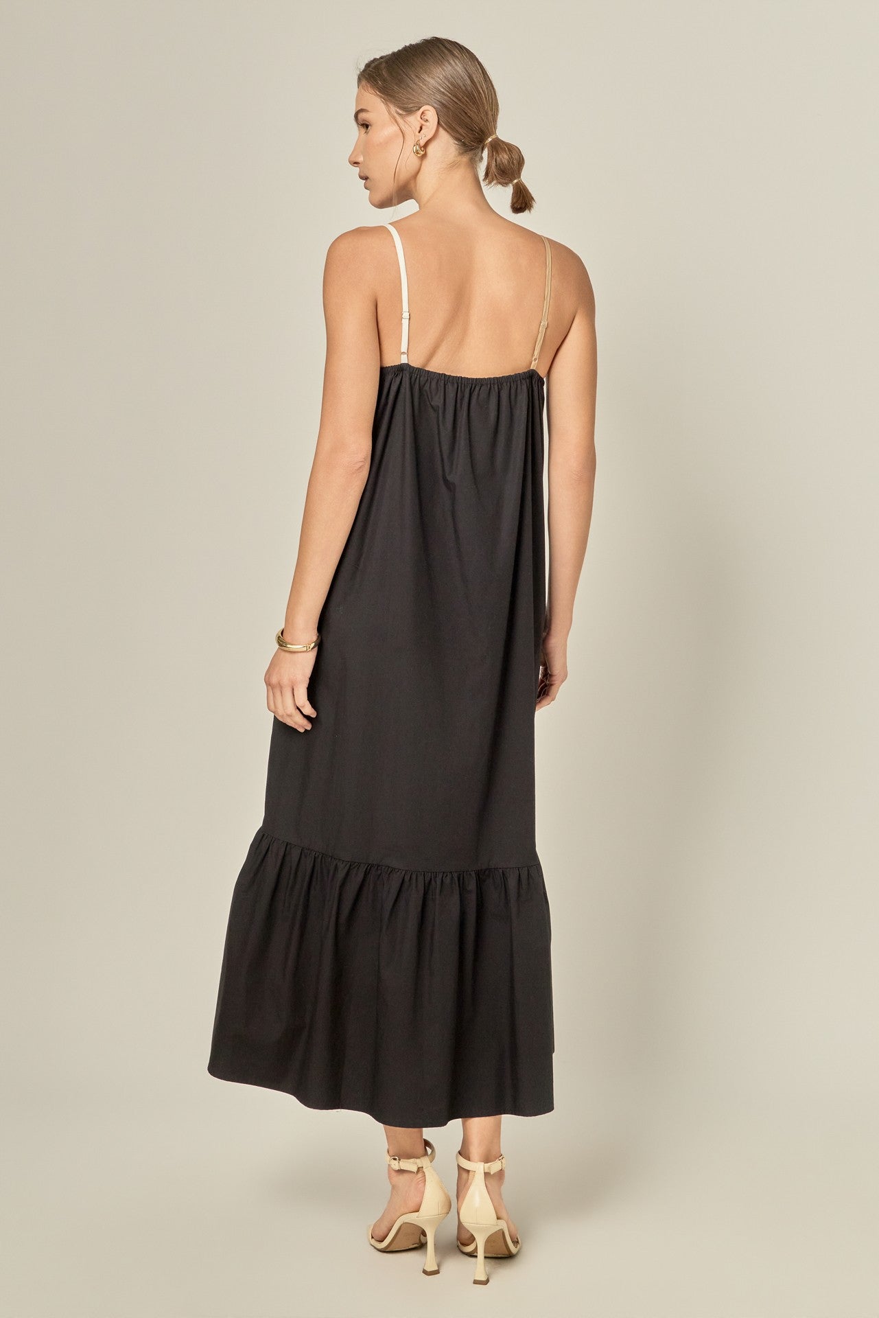 Color Block Maxi Dress-EF