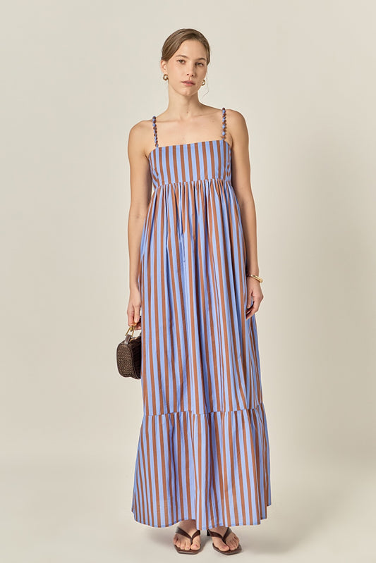 Big Stripe Maxi Dress- EF