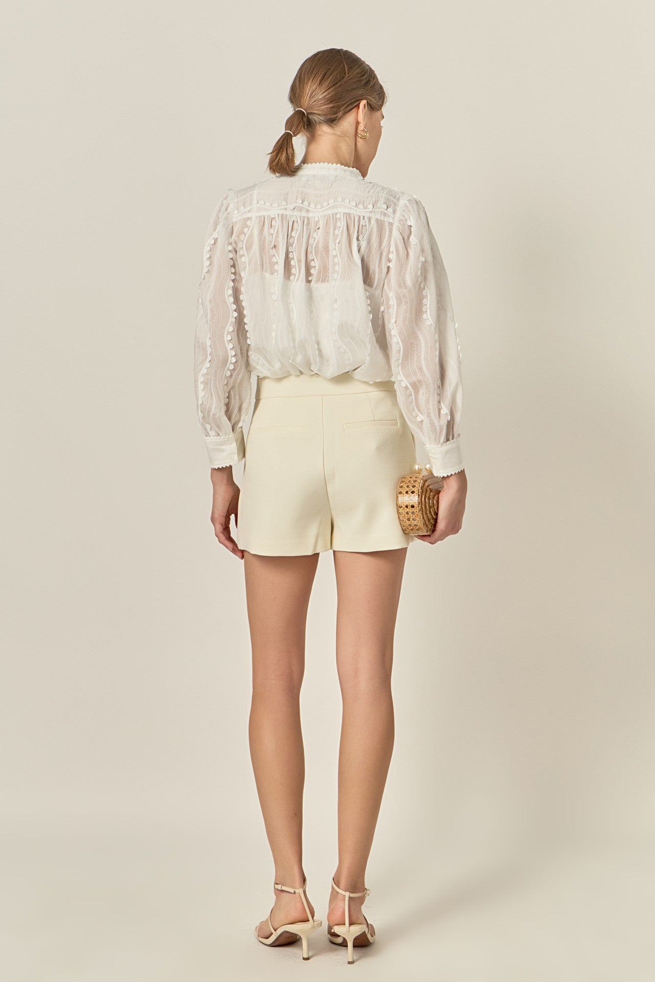 Heart Trim Blouse EF