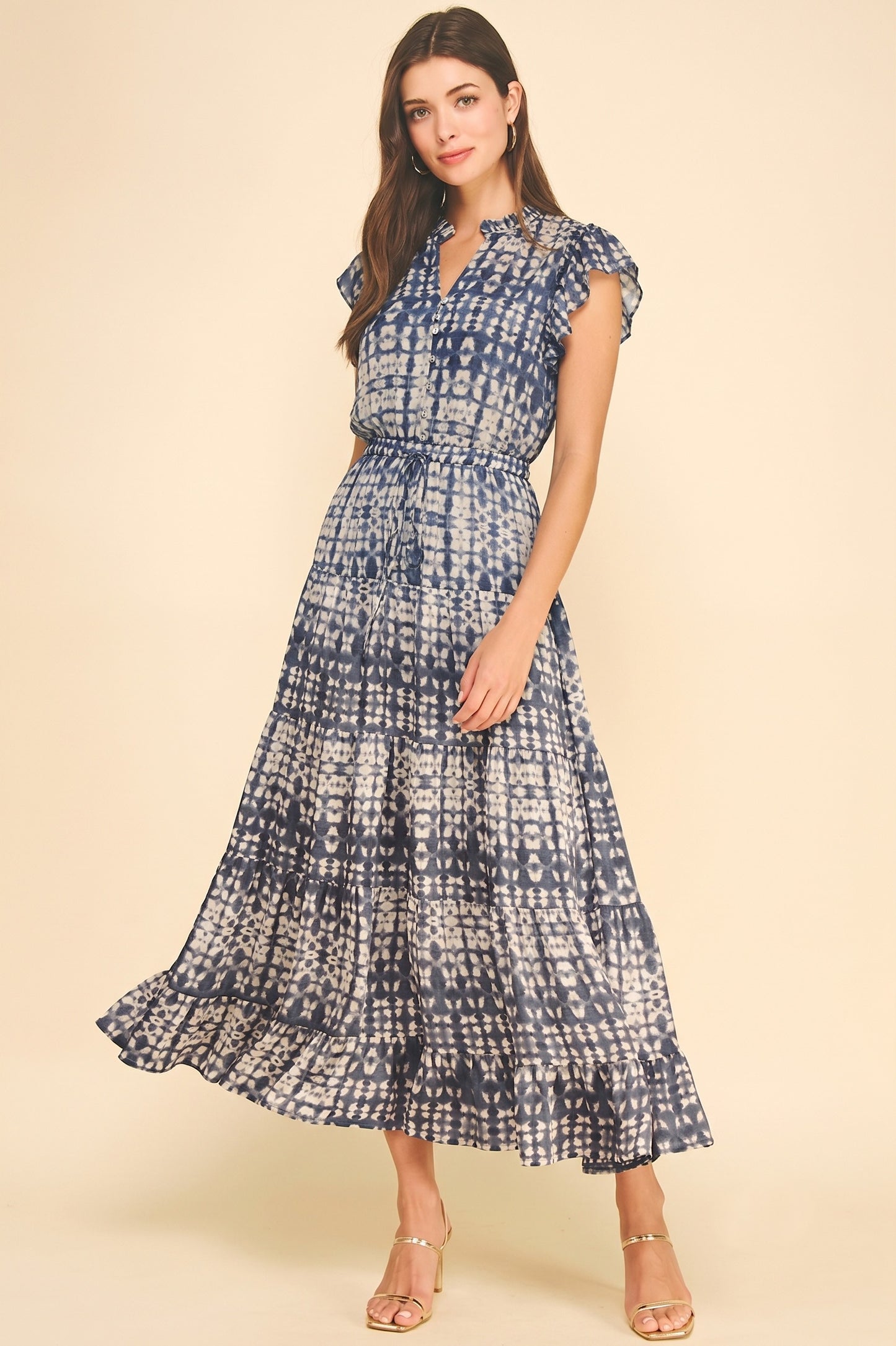 Eye-Catching Print Maxi Dress