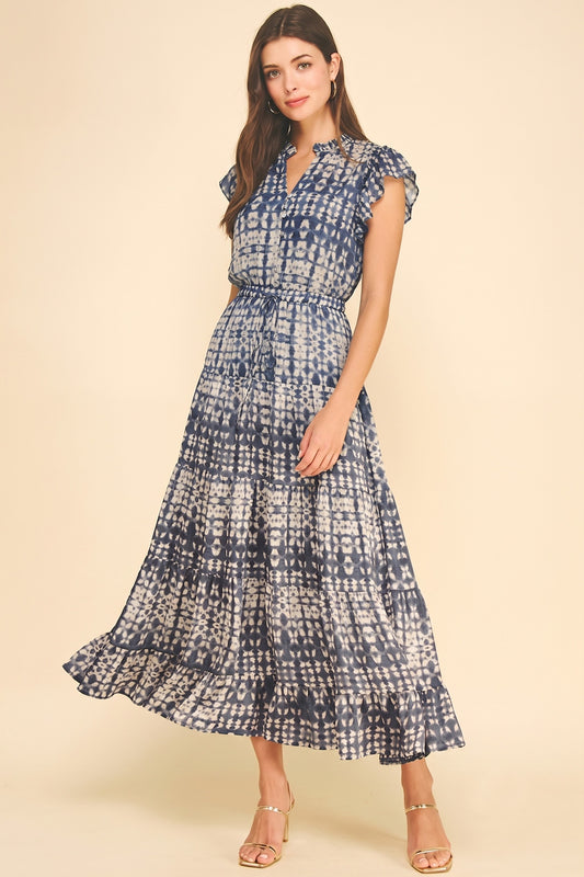 Eye-Catching Print Maxi Dress