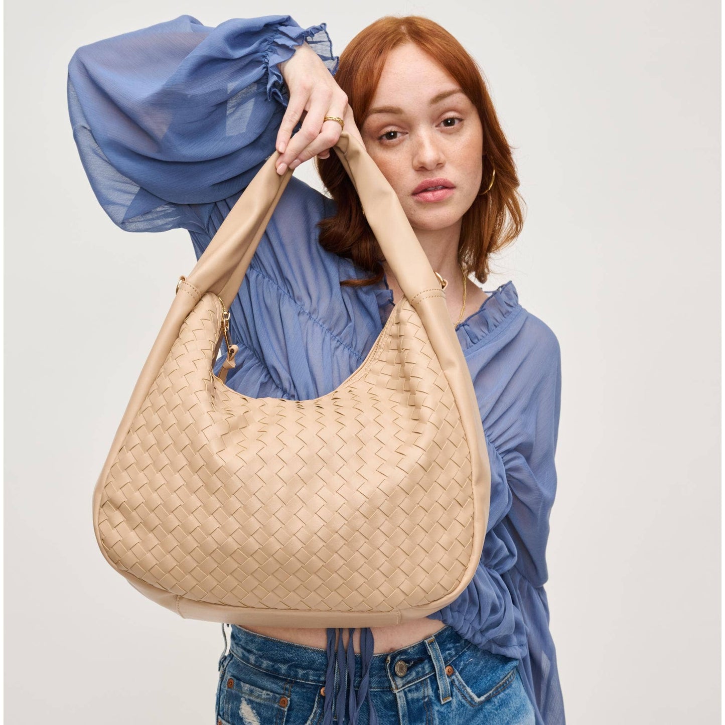 Maira Woven Hobo
