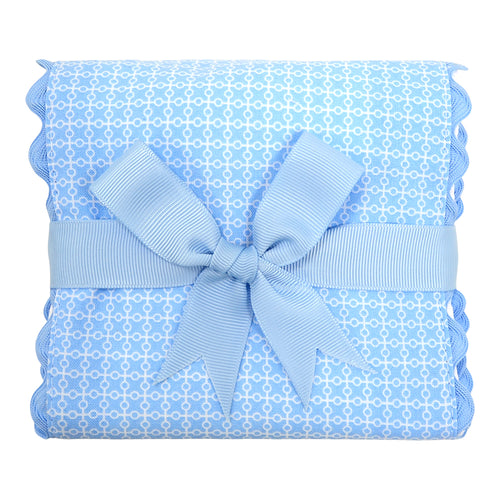 Fancy Fabric Airplane Burp Cloth