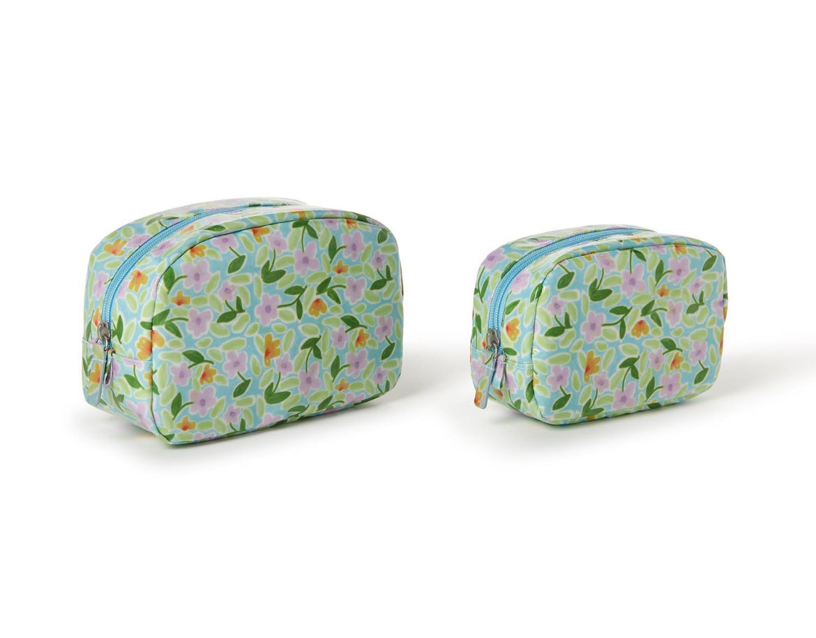 Floral Cosmetic Bags