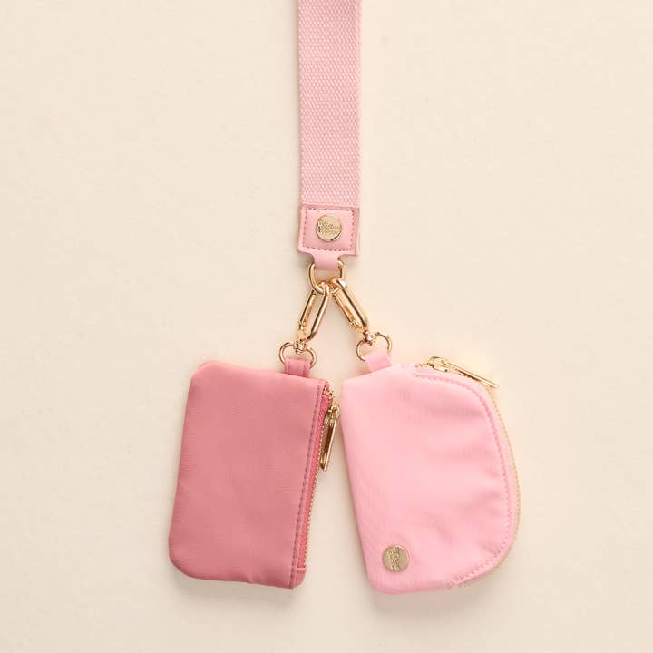 Dynamic Duo Wristlet Pouch