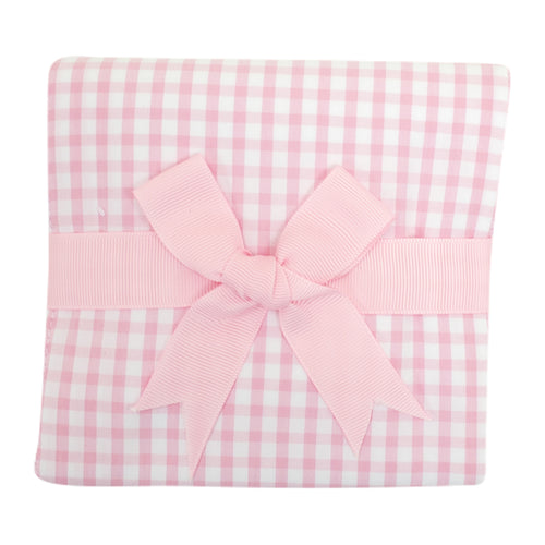 Large Check Burp Cloth