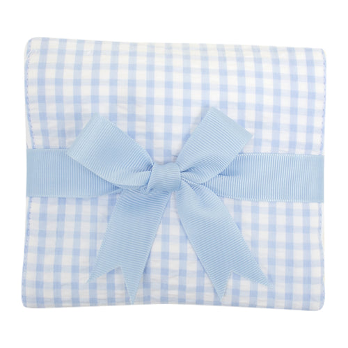 Large Check Burp Cloth