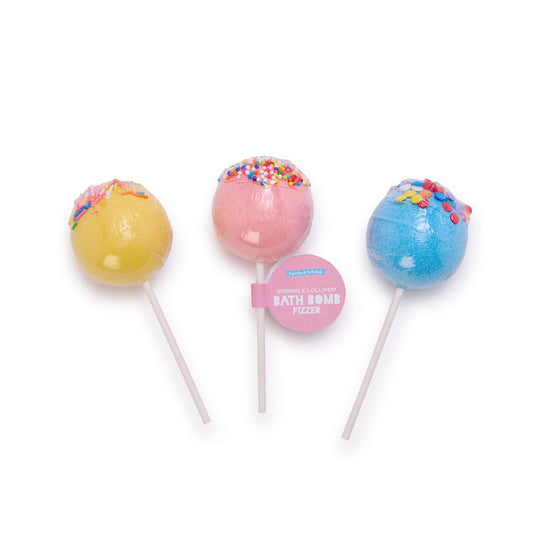 Sprinkle Lollipop Bath Bomb Fizzer