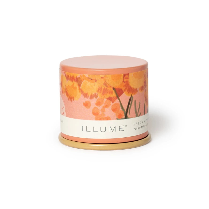 Paloma Petal Demi Vanity Tin Candle