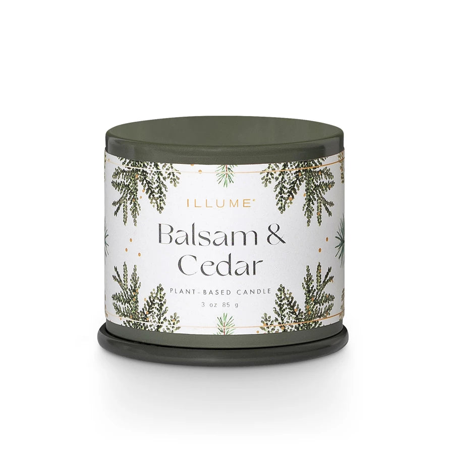 Balsam & Cedar Demi vanity tin