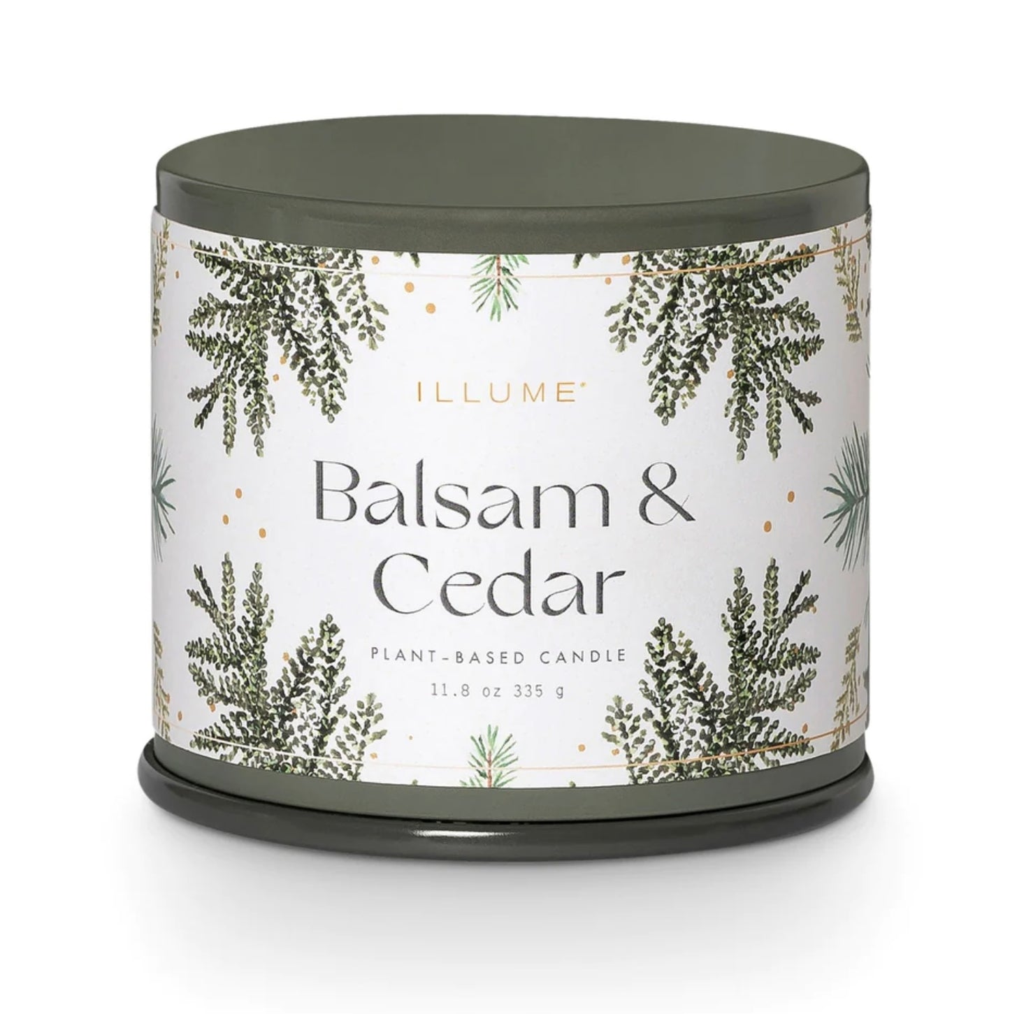 Balsam & Cedar vanity tin