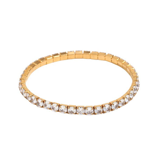 4mm Stretchy Tennis Bracelet