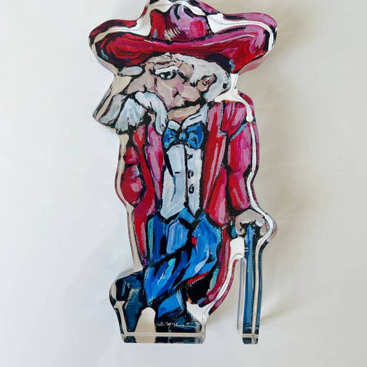 "Ole Reb" Acrylic