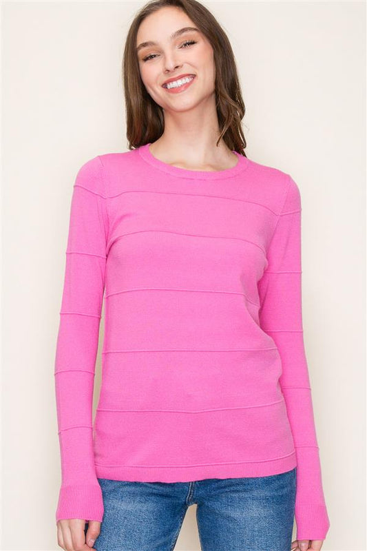 LS Pintucked Pullover