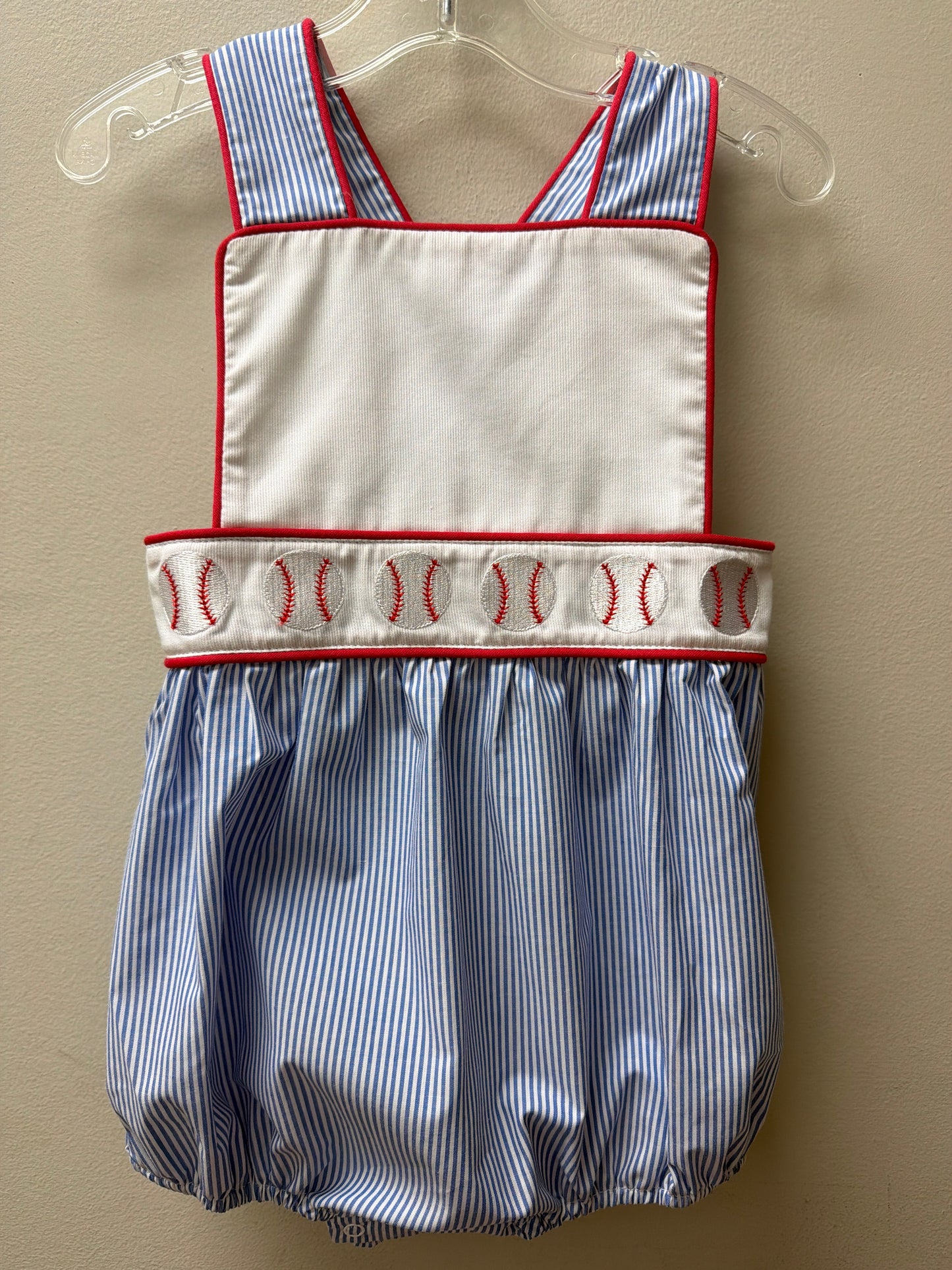 Classic Baseball Sunsuit