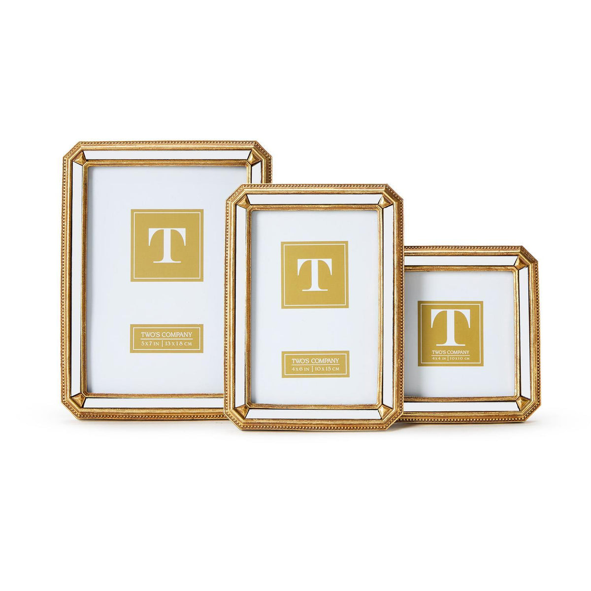 Beveled Mirror Photo Frame
