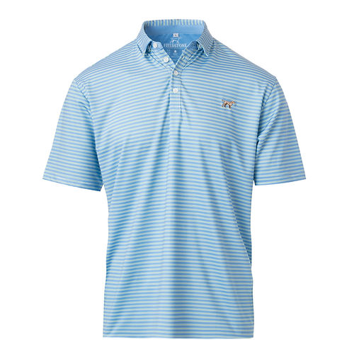 FS Youth Carlisle Blue/Green Polo
