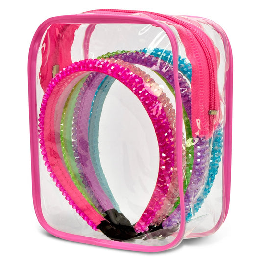 Rhinestone Headbands in Pouch